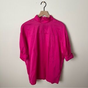 Oversized Pink Zara Blouse